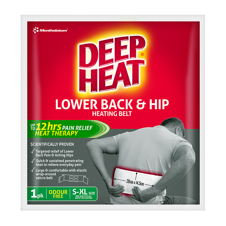 Disposable Heat Patches for Back Pain Relief with Reusable Belt