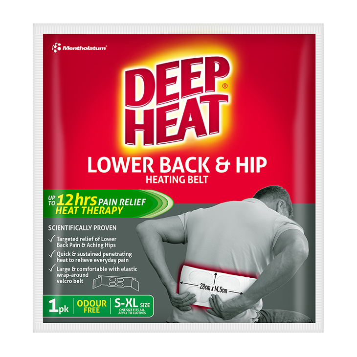 Lower Back Pain Hip Heating Belt Deep Heat Australia