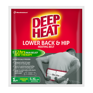 Deep Heat Lower Back & Hip Heating Belt