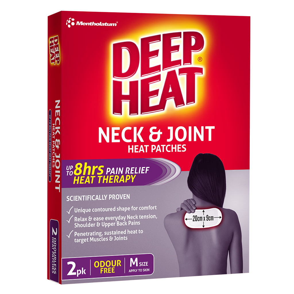 Deep Heat Neck & Joint Patches 2 pk