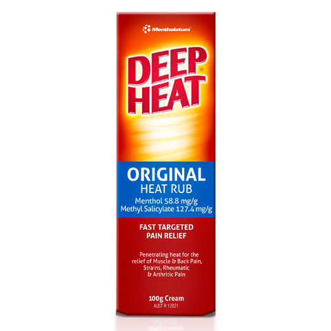 Deep heat pain relief cream