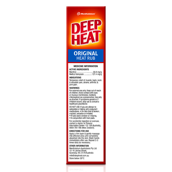 Deep Heat Original SOP 100g