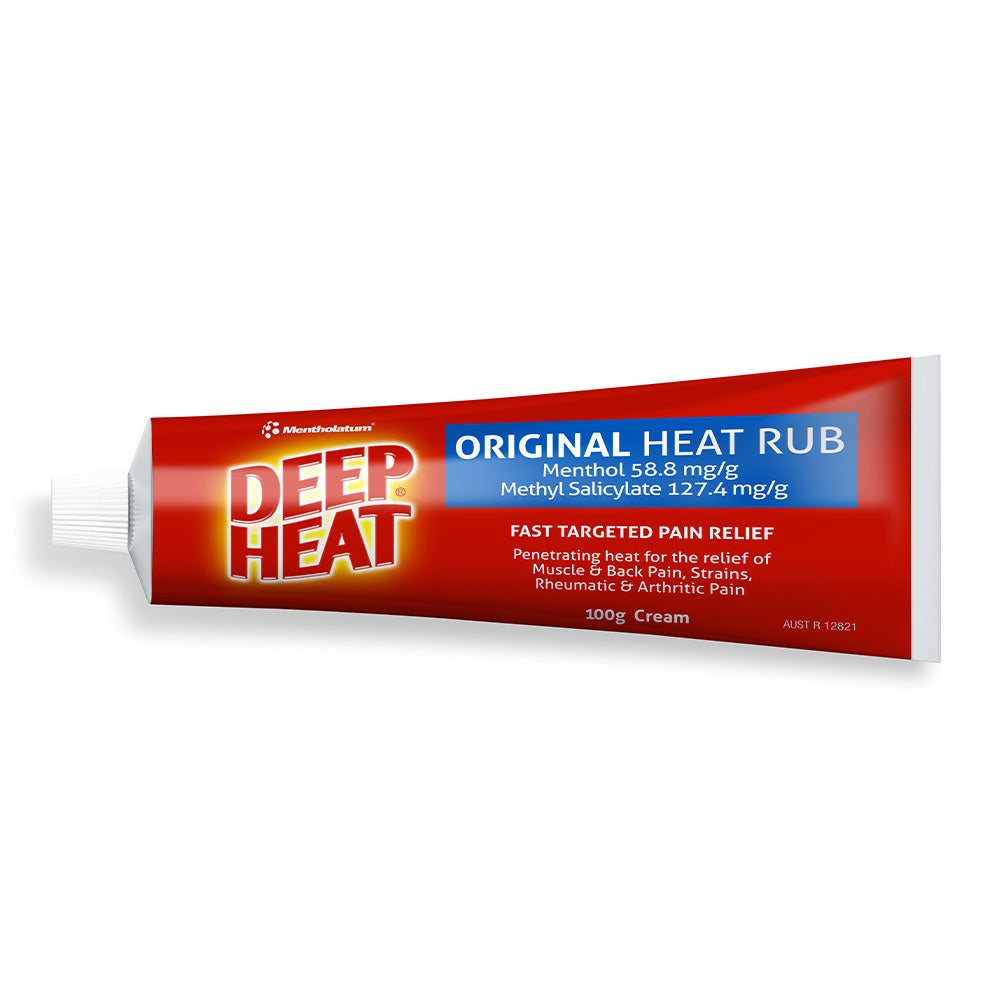 Back pain & muscle ache pain relief cream– Deep Heat Australia