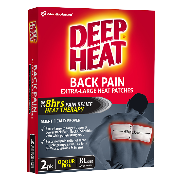 Deep Heat Back Pain Extra-Large Heat Patches