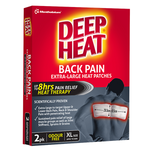 Deep Heat Back Pain Extra-Large Heat Patches
